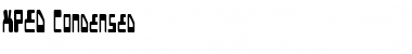 Download XPED Condensed Font Download XPED Condensed Font