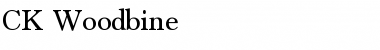 Download CK Woodbine Font Download CK Woodbine Font