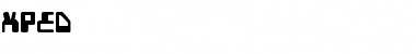 Download XPED Font Download XPED Font