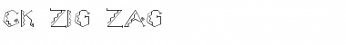 Download CK Zig Zag Font Download CK Zig Zag Font