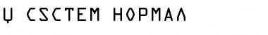 Download X_System Font Download X_System Font