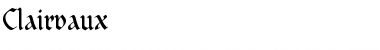 Download Clairvaux Font Download Clairvaux Font