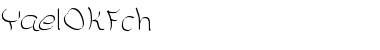 Download YaelOkFch Font Download YaelOkFch Font