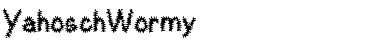 Download YahoschWormy Font Download YahoschWormy Font