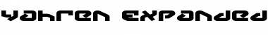 Download Yahren Expanded Bold Font Download Yahren Expanded Bold Font