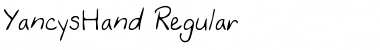 Download YancysHand Font Download YancysHand Font