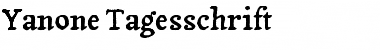 Download Yanone Tagesschrift Font Download Yanone Tagesschrift Font