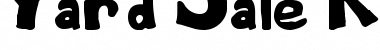 Download Yard Sale Font Download Yard Sale Font