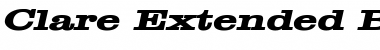 Download Clare Extended Font Download Clare Extended Font