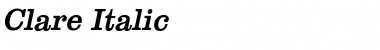 Download Clare Font Download Clare Font