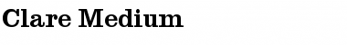 Download Clare-Medium Font Download Clare-Medium Font