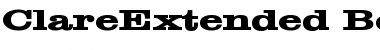Download ClareExtended Font Download ClareExtended Font