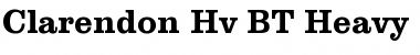 Download Clarendon Hv BT Font Download Clarendon Hv BT Font