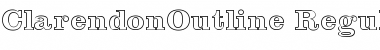 Download ClarendonOutline Font Download ClarendonOutline Font