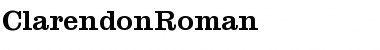 Download ClarendonRoman Font Download ClarendonRoman Font