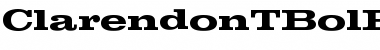 Download ClarendonTBolExp Font Download ClarendonTBolExp Font