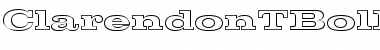 Download ClarendonTBolExpOu1 Font Download ClarendonTBolExpOu1 Font