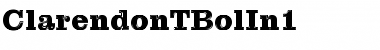 Download ClarendonTBolIn1 Font Download ClarendonTBolIn1 Font