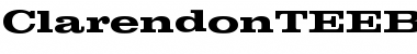 Download ClarendonTEEBolExp Font Download ClarendonTEEBolExp Font