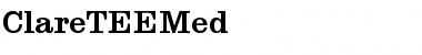 Download ClareTEEMed Font Download ClareTEEMed Font