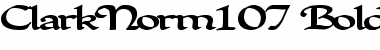 Download ClarkNorm107 Font Download ClarkNorm107 Font