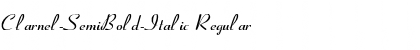 Download Clarnel-SemiBold-Italic Font Download Clarnel-SemiBold-Italic Font