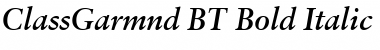 Download ClassGarmnd BT Font Download ClassGarmnd BT Font