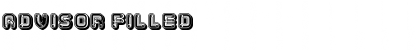 Download Advisor Filled Font Download Advisor Filled Font