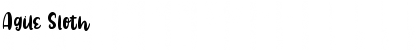 Download Agile Sloth Font Download Agile Sloth Font