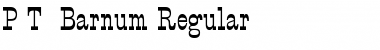 Download P.T. Barnum Font Download P.T. Barnum Font