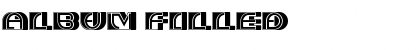 Download Album Filled Font Download Album Filled Font