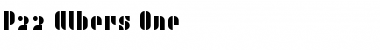 Download P22 Albers Font Download P22 Albers Font