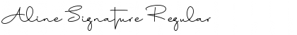Download Aline Signature Font Download Aline Signature Font