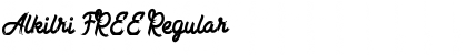Download Alkilri FREE Font Download Alkilri FREE Font