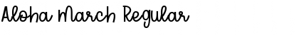 Download Aloha March Font Download Aloha March Font