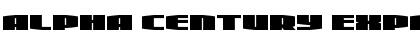 Download Alpha Century Expanded Font Download Alpha Century Expanded Font
