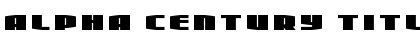 Download Alpha Century Title Font Download Alpha Century Title Font