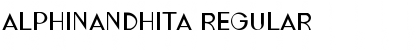 Download ALPHINANDHITA Font Download ALPHINANDHITA Font