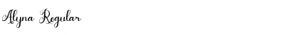 Download Alyna Font Download Alyna Font
