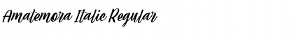 Download Amatemora Italic Font Download Amatemora Italic Font