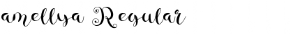Download amellya Font Download amellya Font