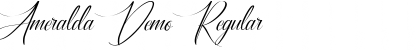 Download Ameralda Demo Font Download Ameralda Demo Font