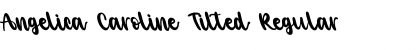 Download Angelica Caroline Tilted Font Download Angelica Caroline Tilted Font