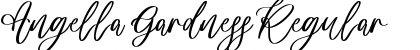 Download Angella Gardness Font Download Angella Gardness Font