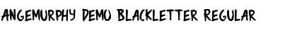 Download Angemurphy Demo Blackletter Font Download Angemurphy Demo Blackletter Font
