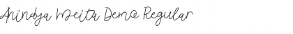 Download Anindya Meita Demo Font Download Anindya Meita Demo Font