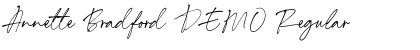 Download Annette Bradford DEMO Font Download Annette Bradford DEMO Font