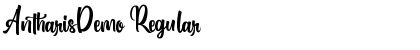 Download AntharisDemo Font Download AntharisDemo Font