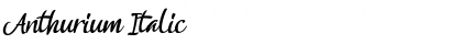 Download Anthurium Font Download Anthurium Font