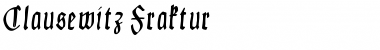 Download Clausewitz-Fraktur Font Download Clausewitz-Fraktur Font